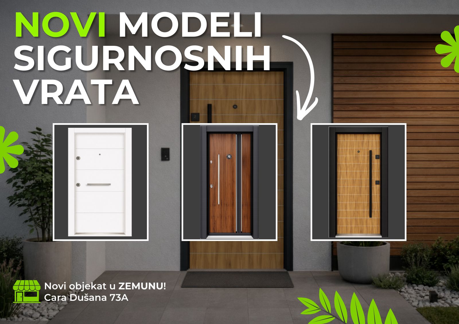 Novi modeli sigurnosnih vrata                                                                                                                                                                                                                                  