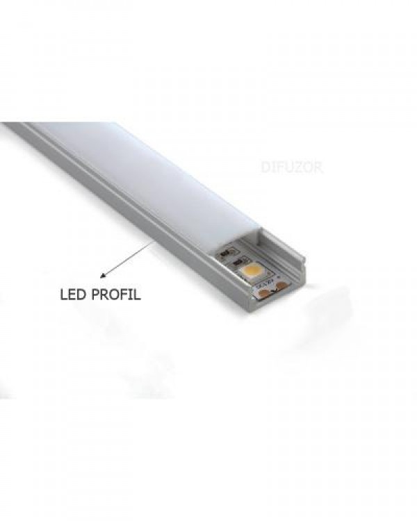 BB- PROFIL, LED, LL-P002-R, 04.0328