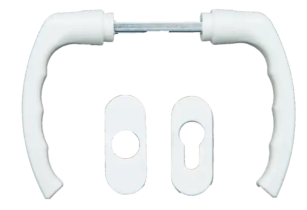 PVC KVAKA ZA VRATA-BELA