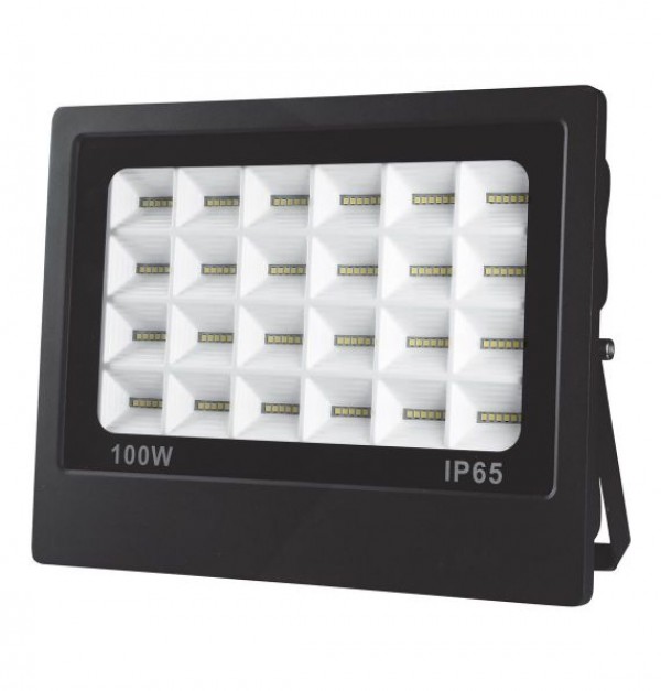 LYNCO- REFLEKTOR, LED, SMD 100W-6000K, CRNI, 630500105