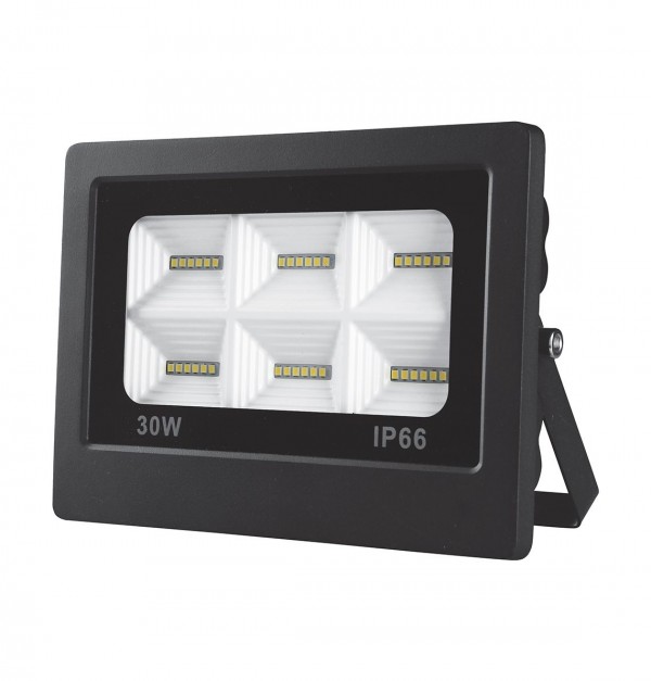 LYNCO- REFLEKTOR, LED, SM, 30W-6000K, CRNI, 630500101