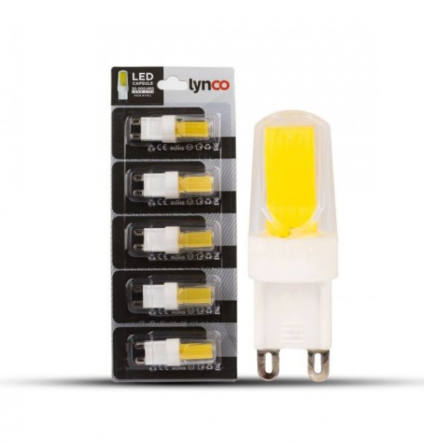 LYNCO- SIJALICA, LED, G9, 4W-6000K, COB 220V, 631100003