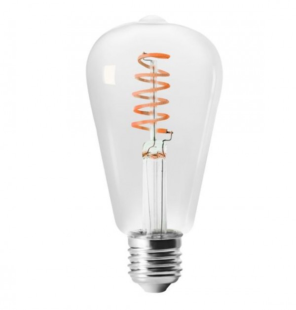 LYNCO- SIJALICA, LED, E27, FILAMENT, 4W-2000K, ST64, CRVENA, 630700015