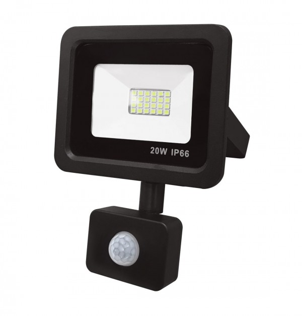 LYNCO- REFLEKTOR, LED, SMD, 20W, CRNI GR1047 SA SENZ, 630500212