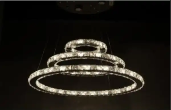 BB- LUSTER, LED, VESTA 71, 100W-3000-6500K, KRISTAL, 50.016