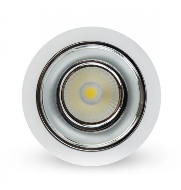 LYNCO- ROZETNA, LED, DWL, 10W-6500K, BELI, COB, 642000010