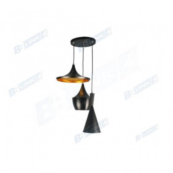 BB- LUSTER, 3XE27, VESTA 63, MD97697, CRNI, 50.0265