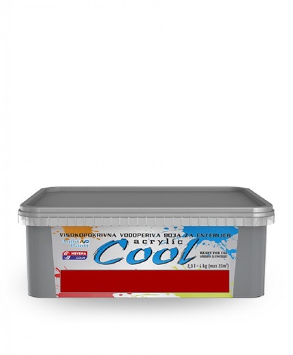 COOL-ACRYLIC, 2.5L, 18-BORDO