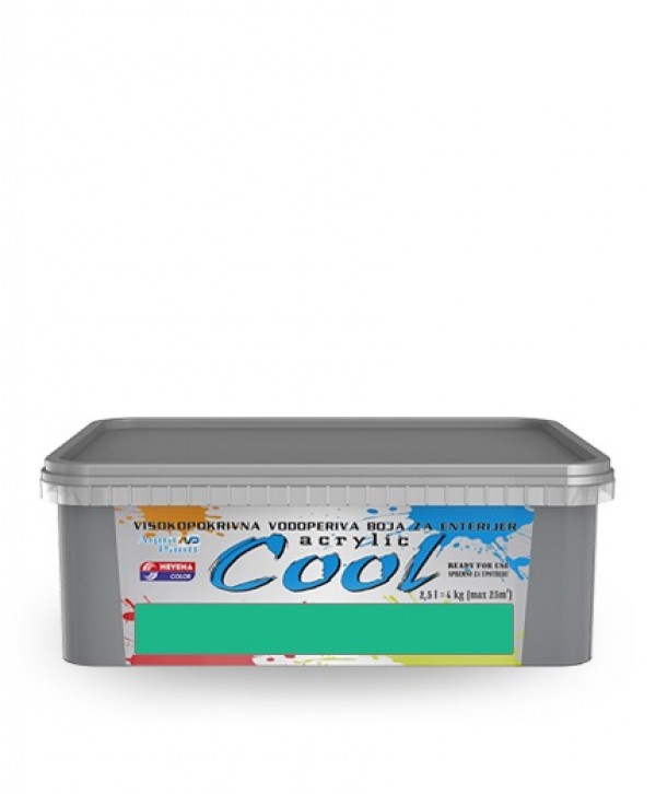 COOL-ACRYLIC, 2.5L, 25-OKSID ZELENA