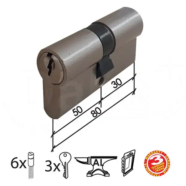 DAB- CILINDAR, 80MM, 2036/3398113