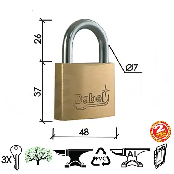 DAB- KATANAC, 50MM, 2029/3398014