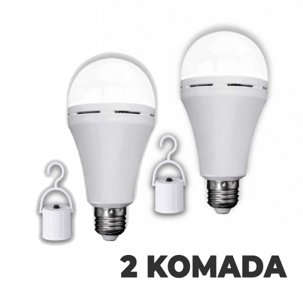 BB- 2 KOM, SIJALICA, LED, E27, PUNJIVA, A70, 9W-4000K, 04.0006