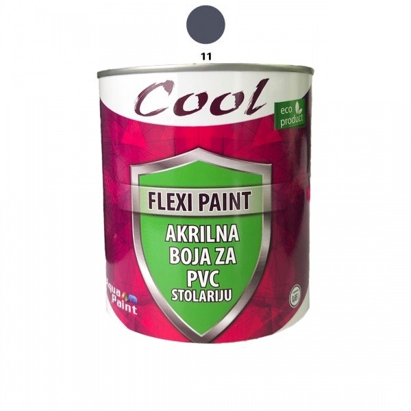 COOL-BOJA ZA PVC FLEXI PAINT 0.65L ANTRACIT