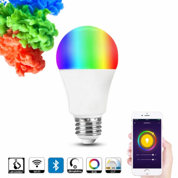 BB- SIJALICA, LED, E27, S11 A60, 10W, RGB/CCT SMART WI-FI, 100190