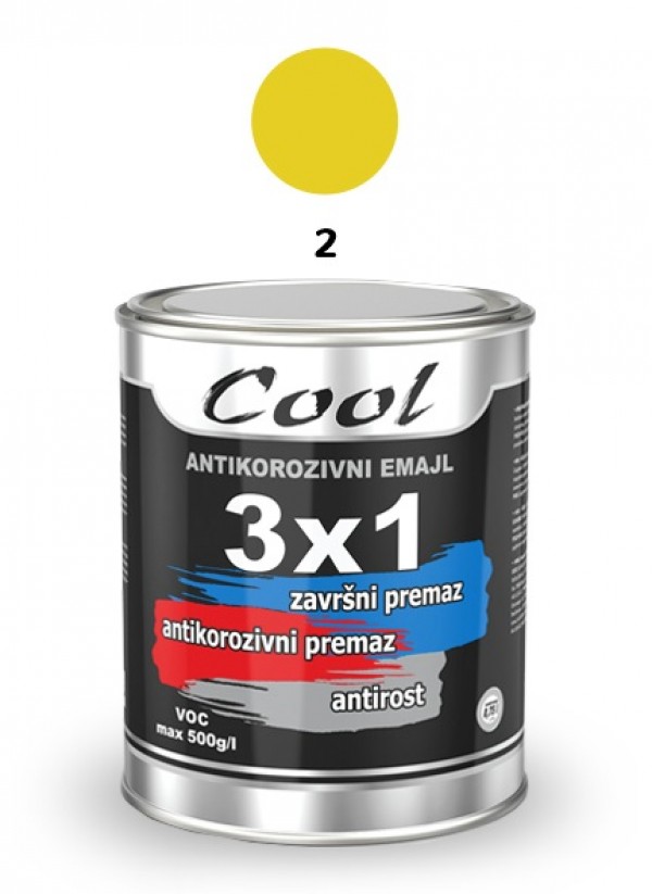 COOL-3X1 EMAJL 0.75-02 ZUTI
