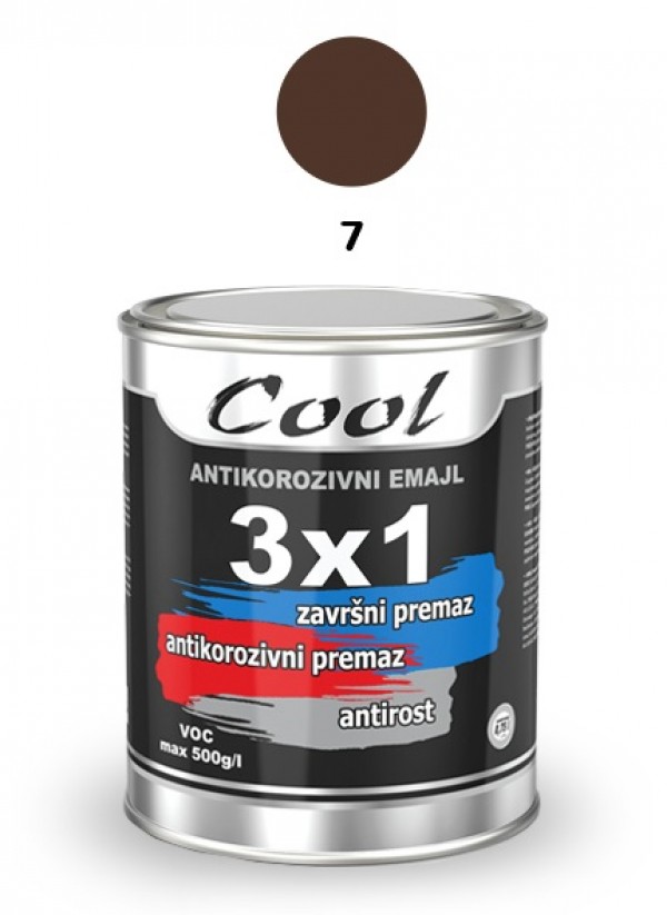 COOL-3X1 EMAJL 0.75-07 S.BRAON