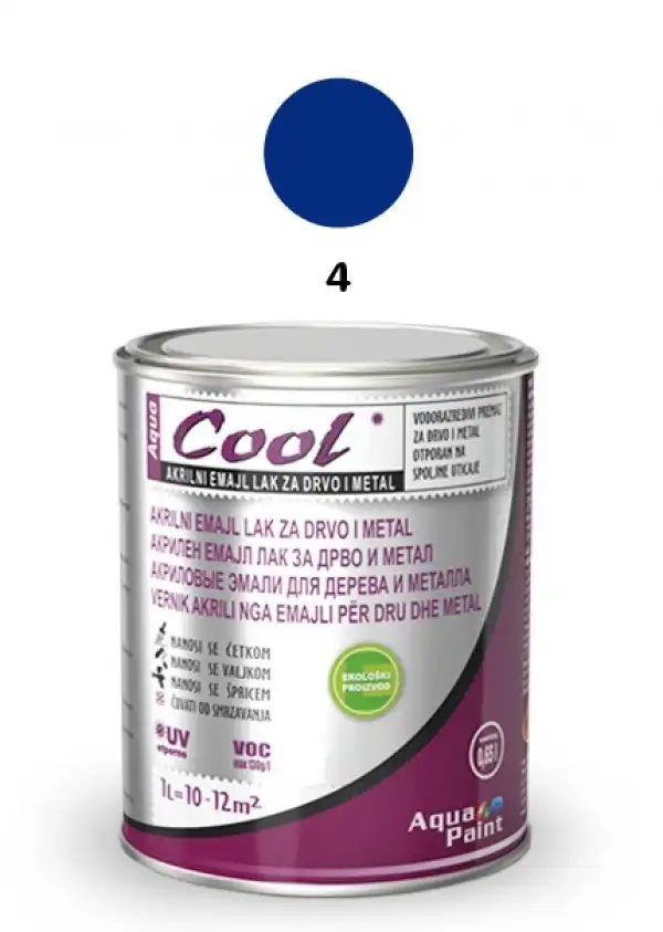 COOL-EMAJL, AKRILNI, 0.65L- 04 PLAVI