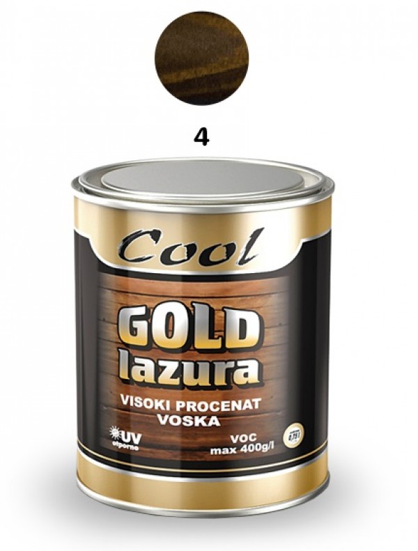 COOL-GOLD LAZUR 0.75L- 04 ORAH