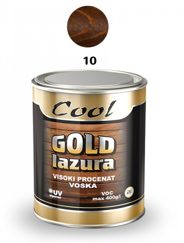 COOL-GOLD LAZUR 0.75L- 10 KESTEN
