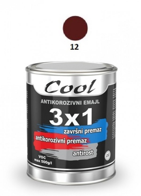 COOL-3X1 EMAJL 0.75-12 TR.VISNJA