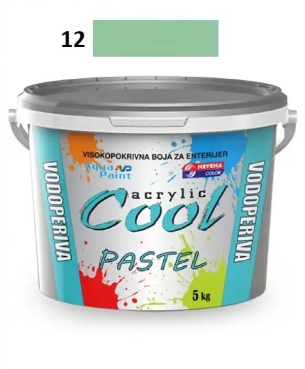COOL-ACRYLIC PASTEL-12, 5 kg