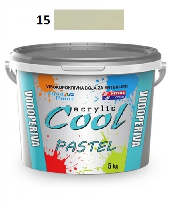 COOL-ACRYLIC PASTEL-15, 5 kg