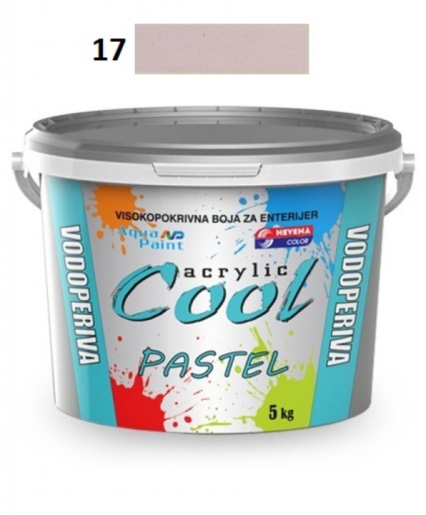 COOL-ACRYLIC PASTEL-17, 5 kg