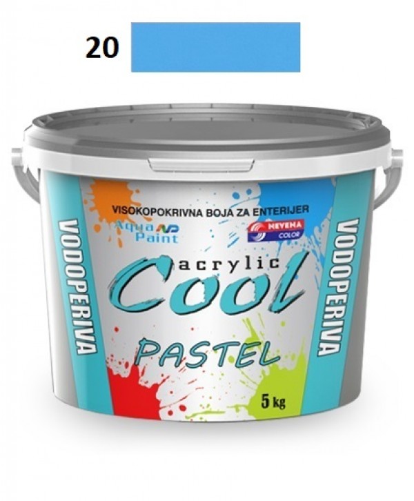 COOL-ACRYLIC PASTEL-20, 5 kg