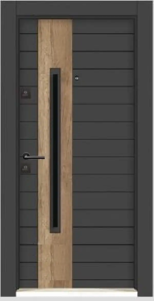 BST-SIG.VRATA, LONDON DELUX, ANTRACIT-DRVO, 90X203, DESNA