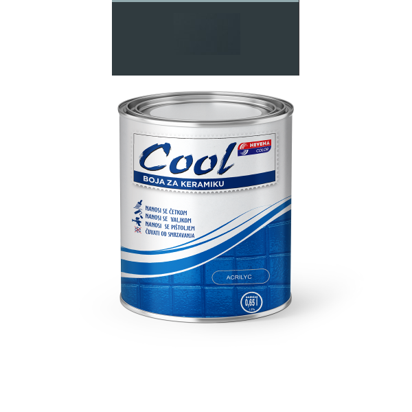 COOL-BOJA ZA KERAMIKU, 0.65L - 08 BRAON
