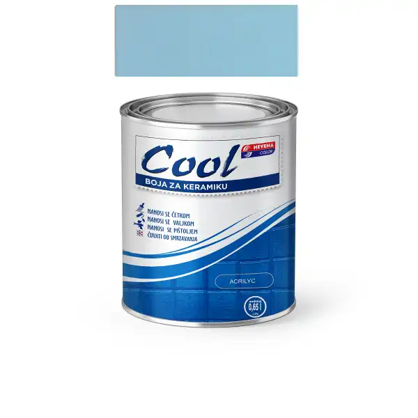 COOL-BOJA ZA KERAMIKU, 0.65L - 05 PLAVA
