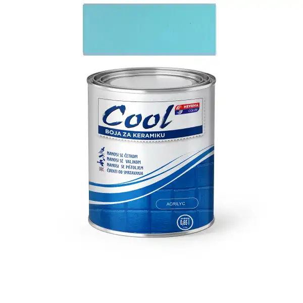 COOL-BOJA ZA KERAMIKU, 0.65L - 06 AZUR PLAVA