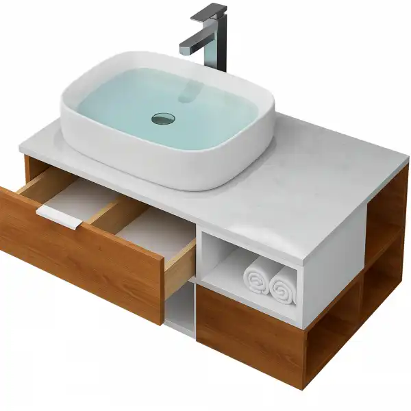 SH-KUP-ORMARIC, KUPATILSKI, LAVABO, SIENA, BELA-BRAON ,WV222