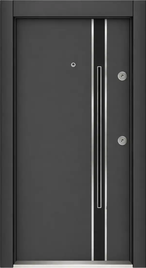 BST-SPOLJNA SIG. VRATA, HOUSE IN BERLIN, ANTRACIT CRNA, 100X210, LEVA