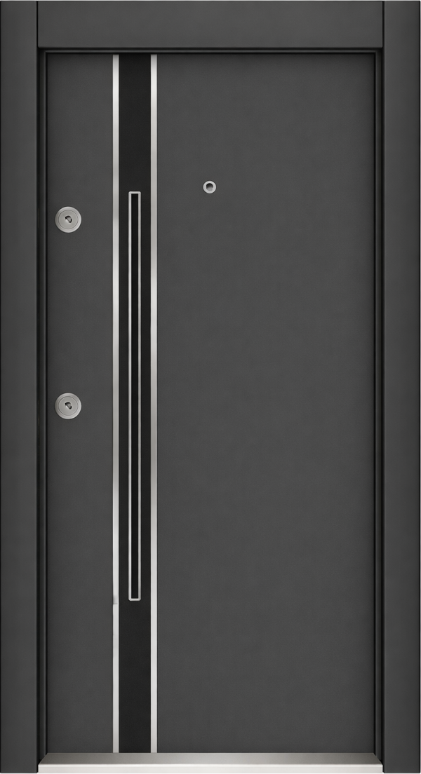 BST-SPOLJNA SIG.VRATA, HOUSE IN BERLIN, ANTRACIT-CRNA, 100X210, DESNA