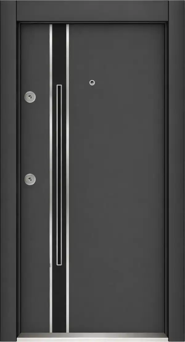 BST-SPOLJNA SIG. VRATA, HOUSE IN BERLIN, ANTRACIT CRNA, 100X210, DESNA