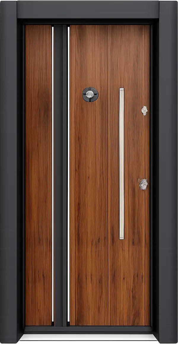 BST-SPOLJNA SIG. VRATA, HOUSE IN MADRID, BRAON CRNA, 100X210, LEVA