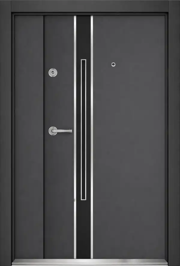 BST-SPOLJNA SIG. VRATA, HOUSE IN BERLIN, ANTRACIT CRNA, 130X210, DESNA