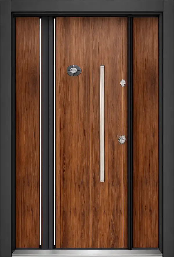 BST-SPOLJNA SIG. VRATA, HOUSE IN MADRID, BRAON CRNA, 130X210, LEVA