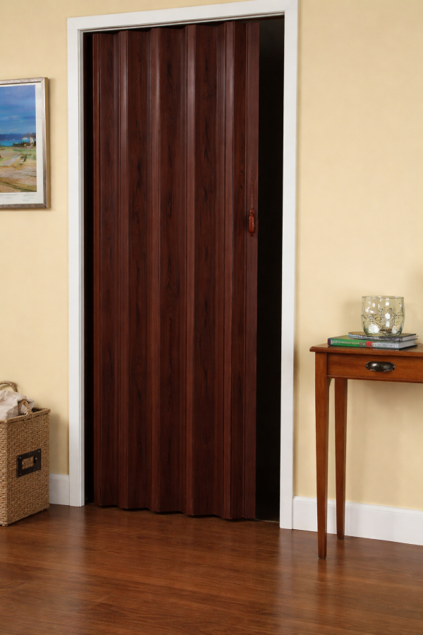 HARM-HARMONIKA VRATA, 116X203CM, BRAON, 432S/7071