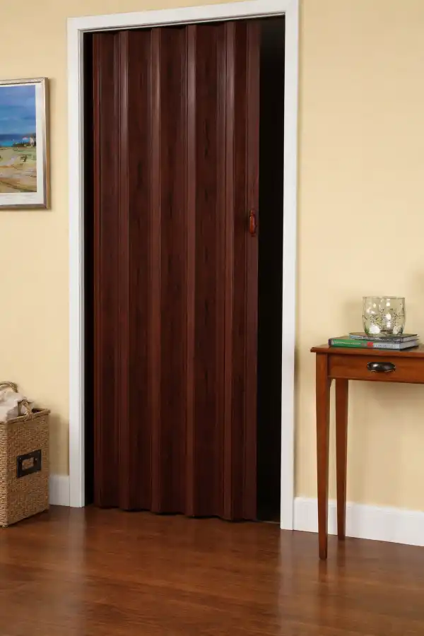 HARM-HARMONIKA VRATA, 116X203CM, BRAON, 432S/7071