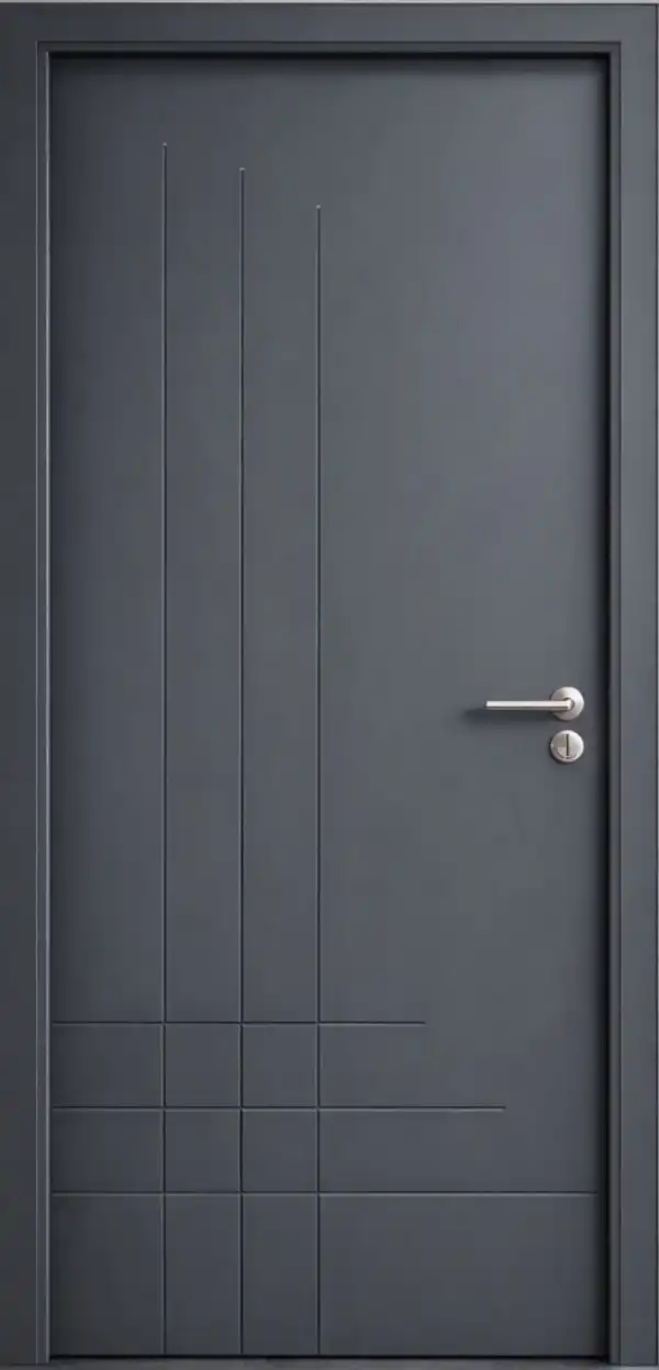SV-SOB.VRATA, 90X205X14, KANZAS, ANTRACIT, PVC