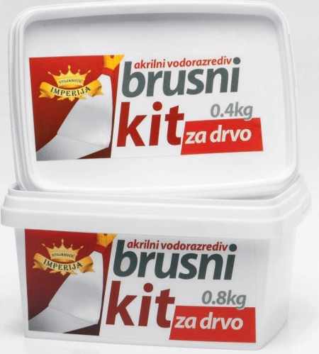 IMP-BRUS.KIT ZA DR. 400gr-MAHAGONI