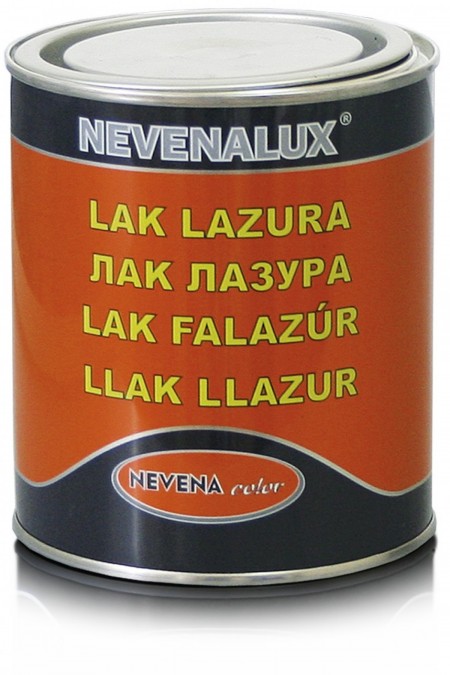 NEV-LAK LAZURA 0.75-PLAVA